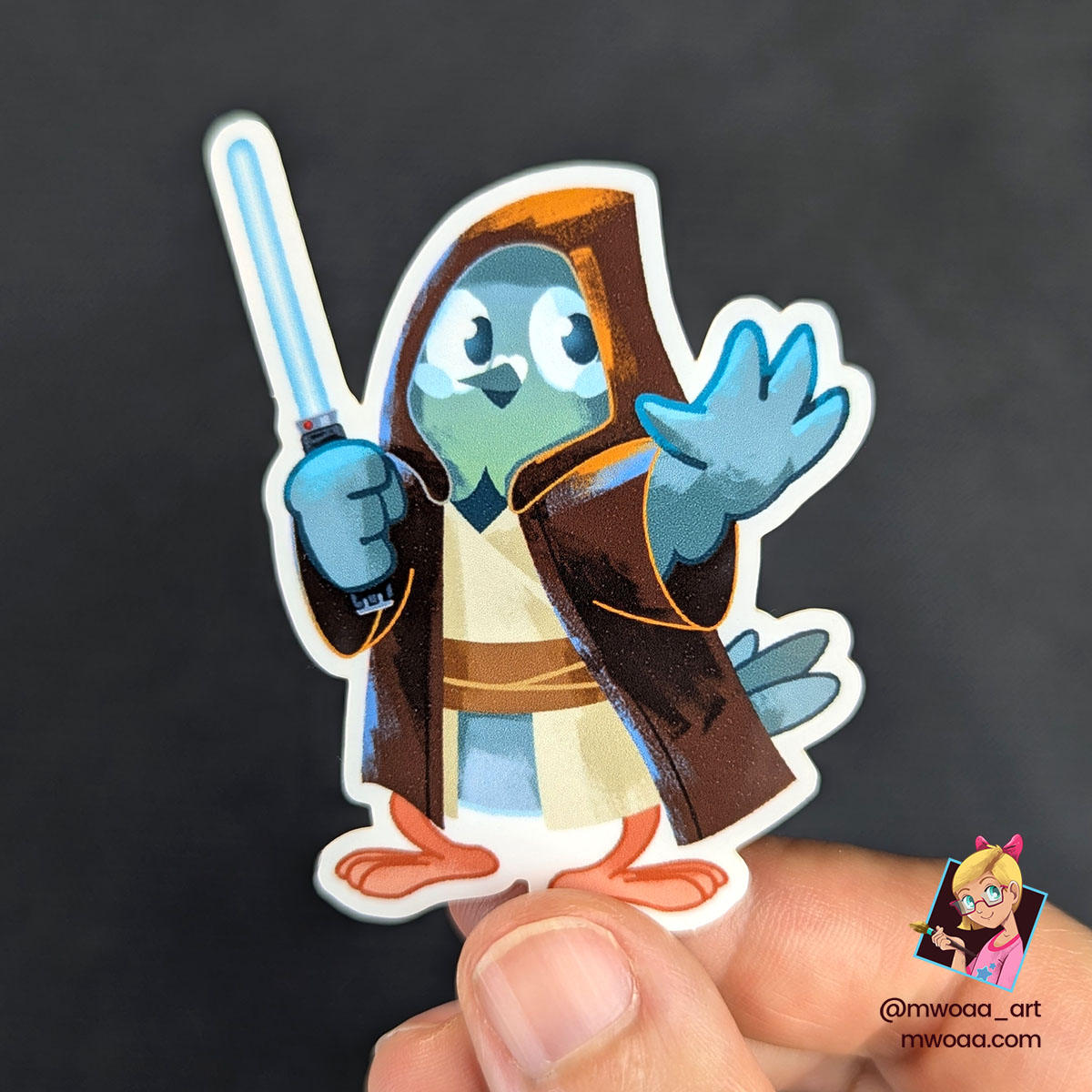 Geek Pigeons, Maître pigeon | Stickers