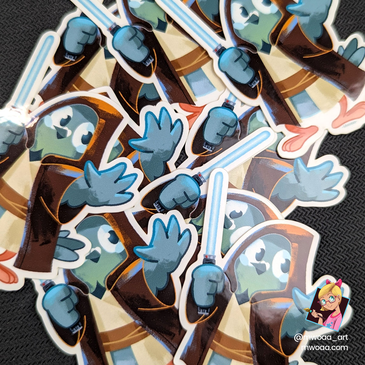 Geek Pigeons, Maître pigeon | Stickers - Image 2