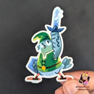 Geek Pigeons, Le pigeon d’Hyrule | Stickers
