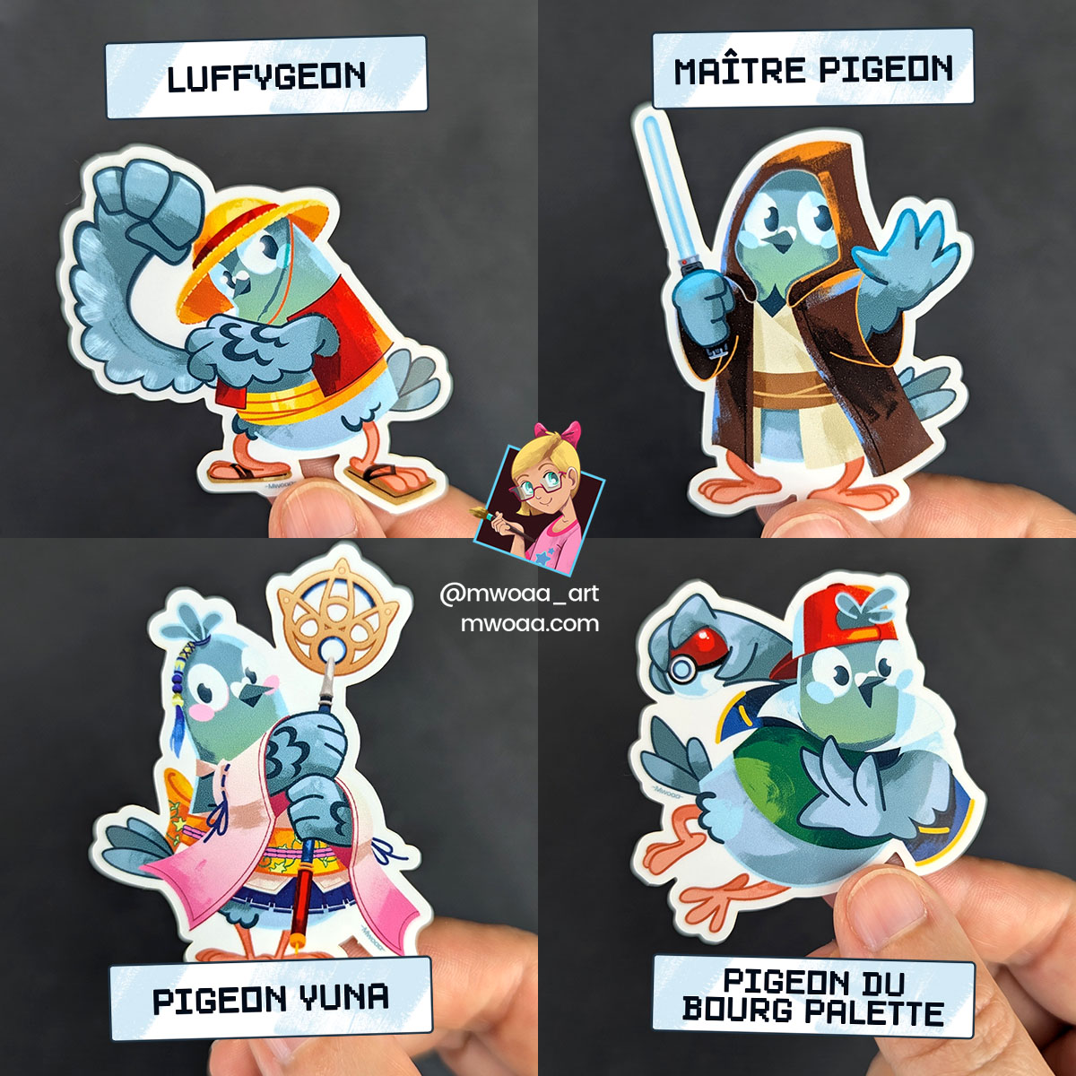 | Geek Pigeons | Stickers Pack – Image 4