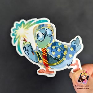 Geek Pigeons, Pigeon Potter | Stickers