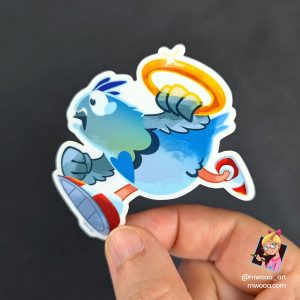 Geek Pigeons, Sonic le pigeon | Stickers