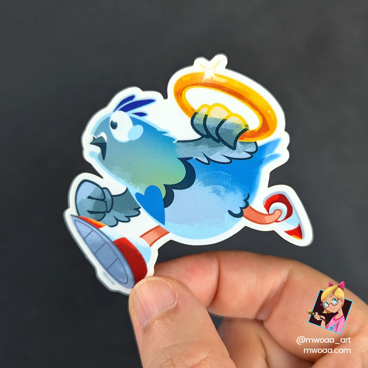Geek Pigeons, Sonic le pigeon | Stickers
