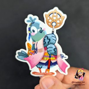 Geek Pigeons, Pigeon Yuna | Stickers